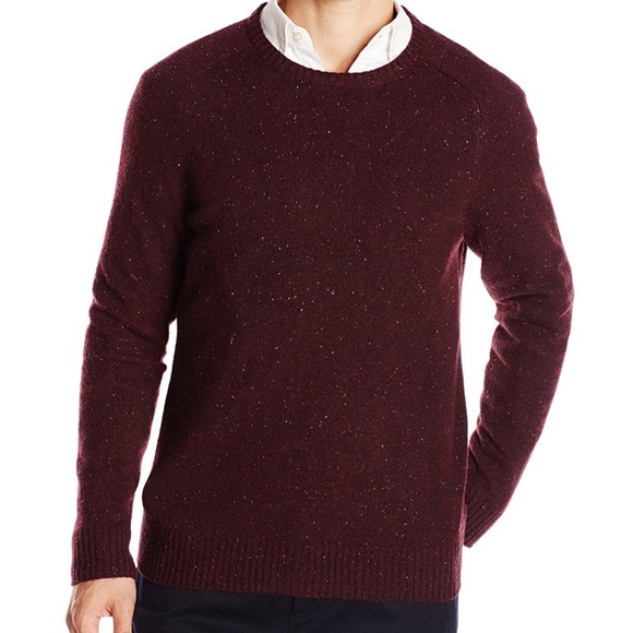 Haggar Other - HAGGAR NWT Men’s Pullover Sweater Burgundy